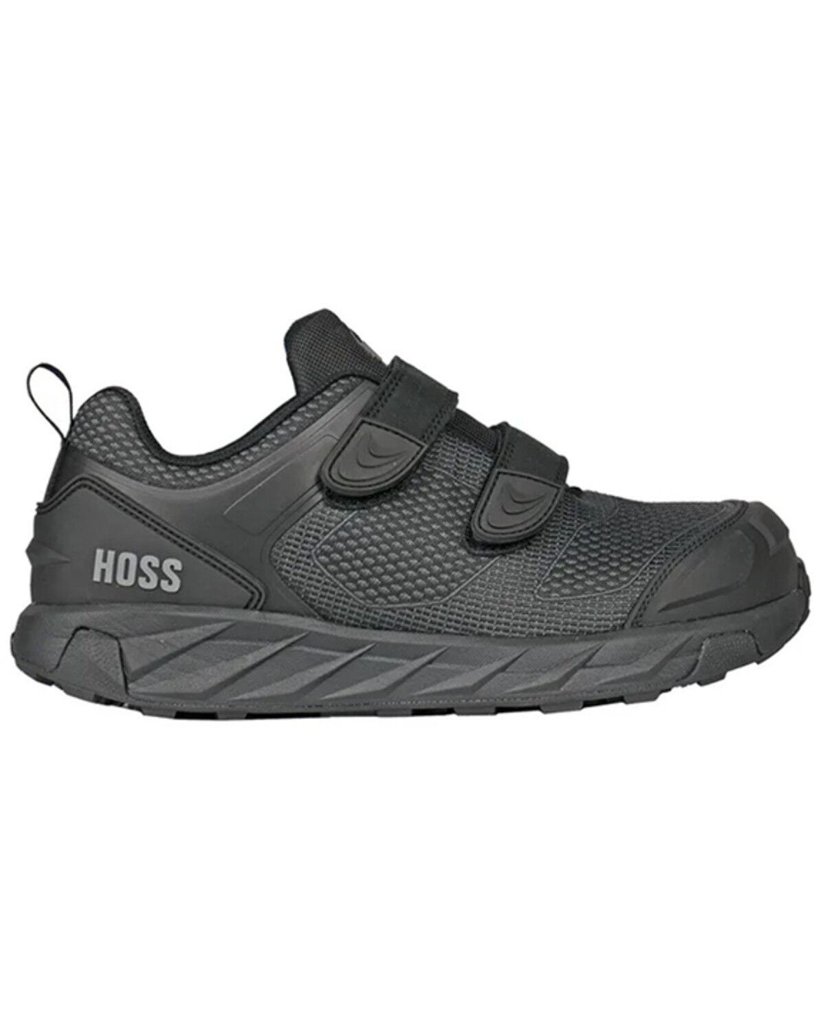 Hoss Men's Buster Low Velcro Waterproof Slip Resistant Work Shoes - Carbon Nano Toe