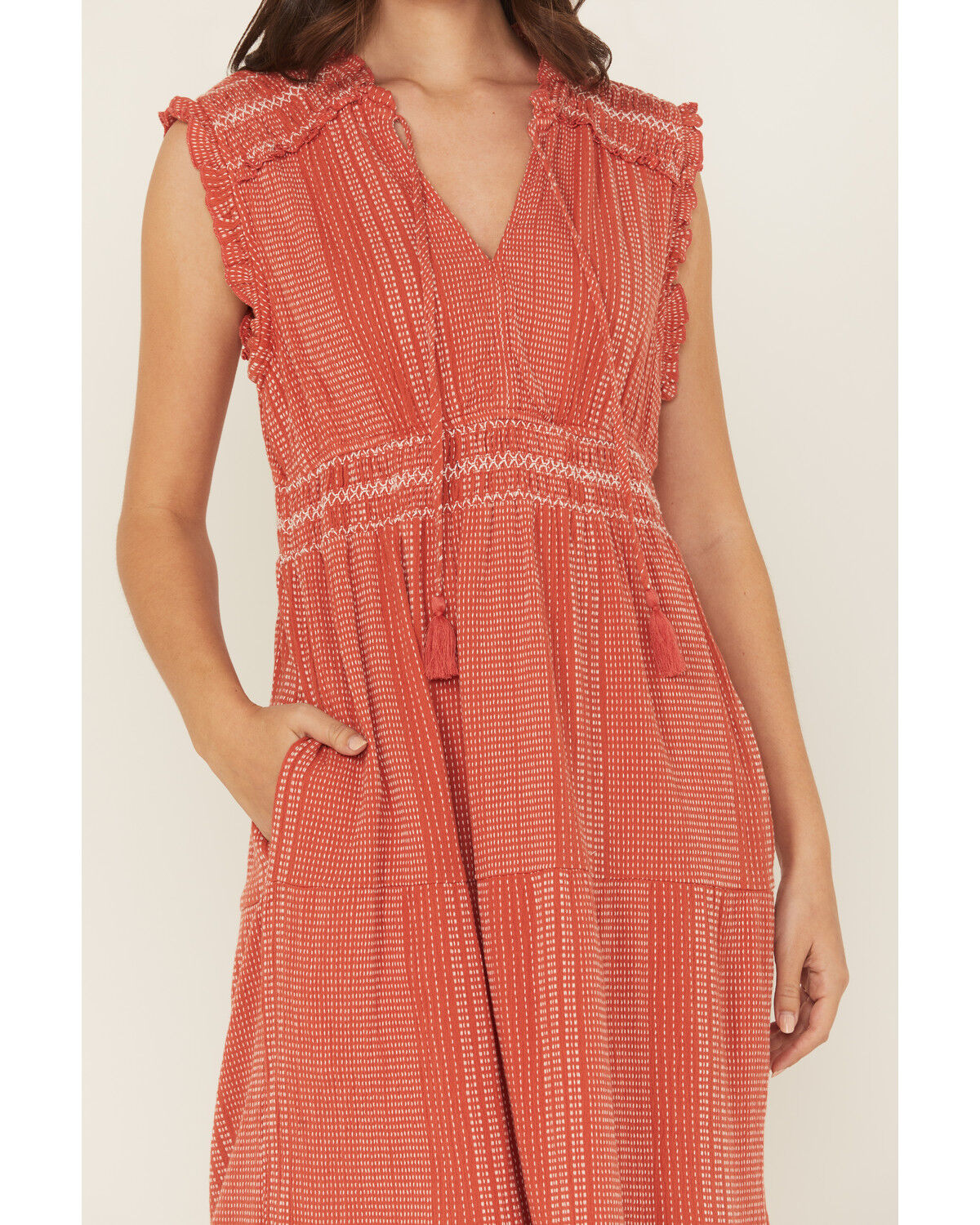 Ariat Women's Sunset Set Of Mind Sleeveless Maxi Dress