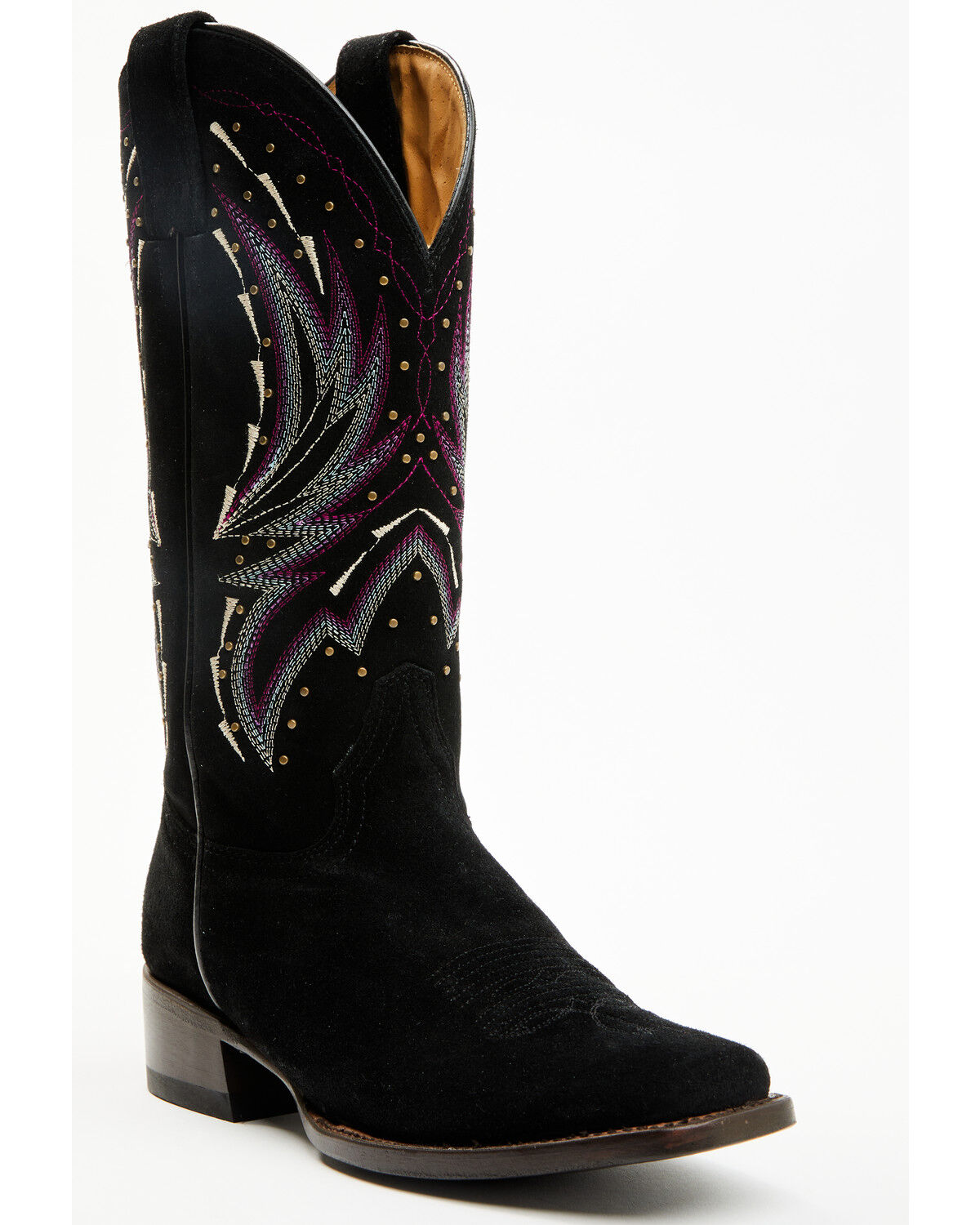 Shyanne Women's Raylene Suede Western Boots - Square Toe