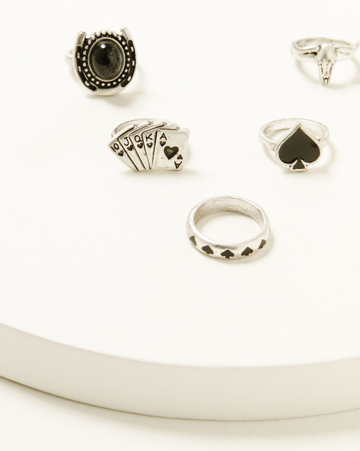 Idyllwind Women's Dresden Spade Ring Set - 5 Piece
