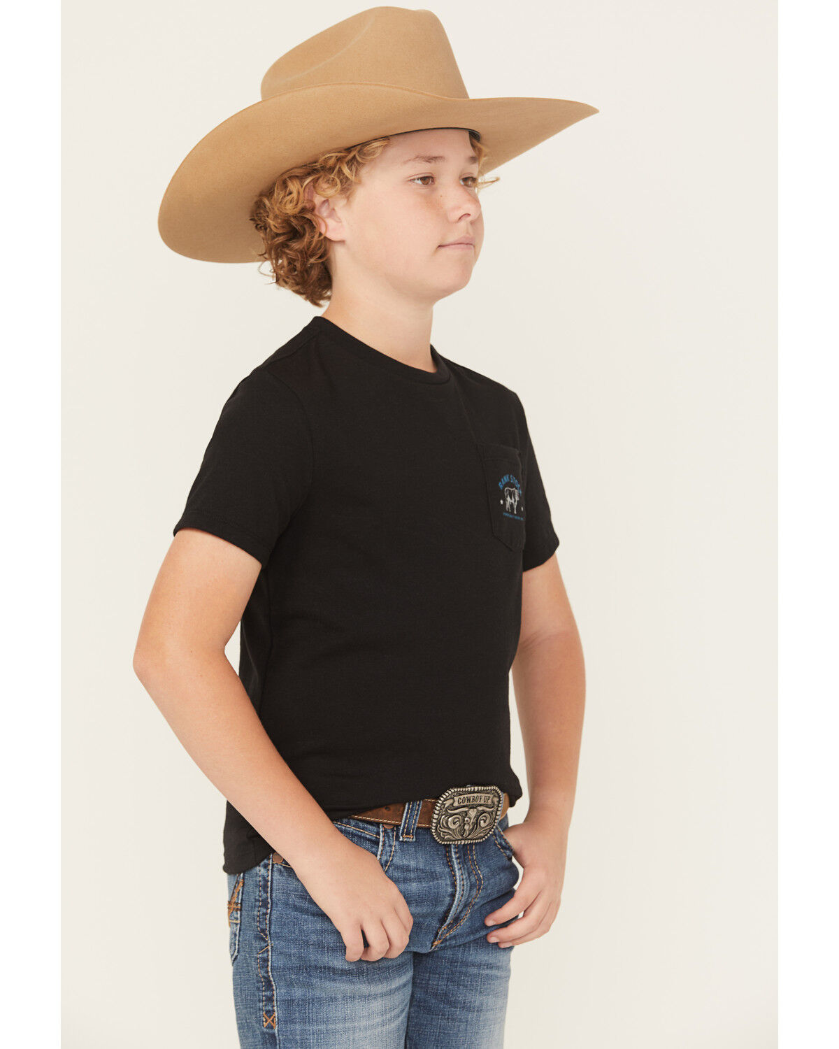 Hooey Boys' Rank Stock Short Sleeve Graphic T-Shirt