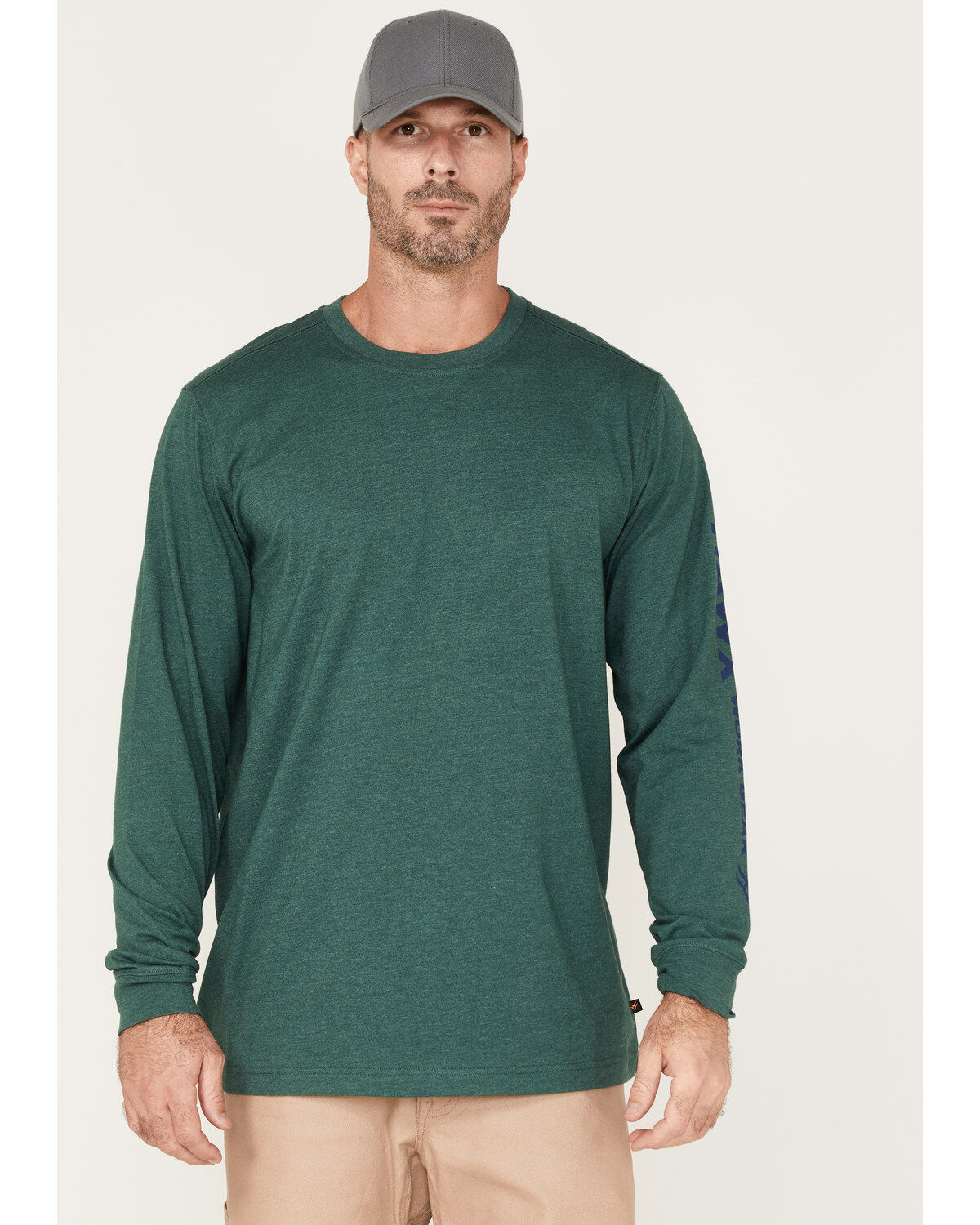 Hawx Men's Quality Goods Logo Graphic Work T-Shirt