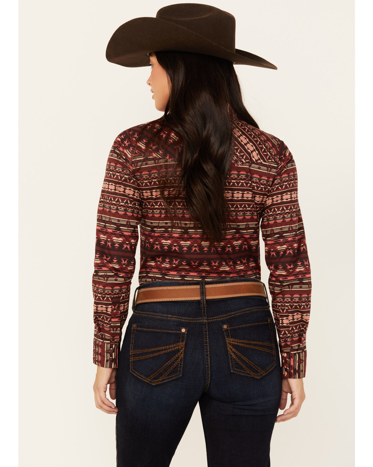 Shyanne Women's Southwestern Print Riding Shirt