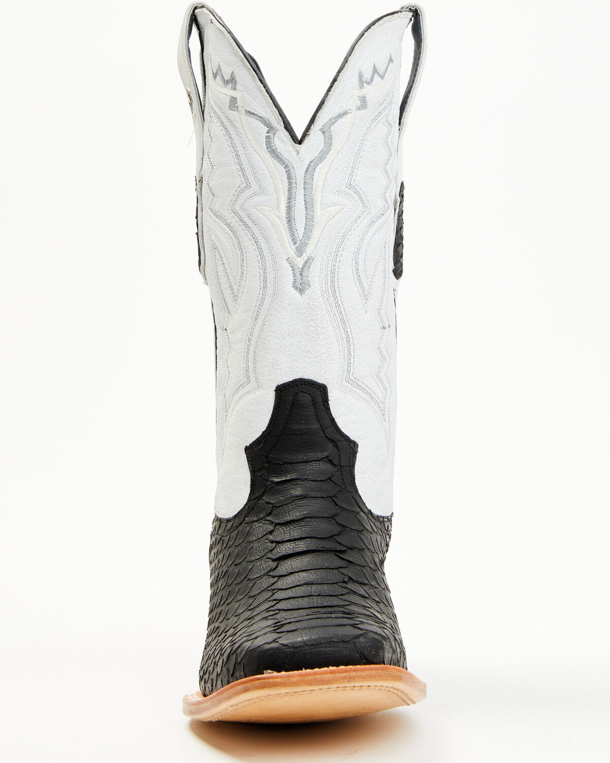 Tanner Mark Men's Jumbo Python Exotic Western Boots - Broad Square Toe