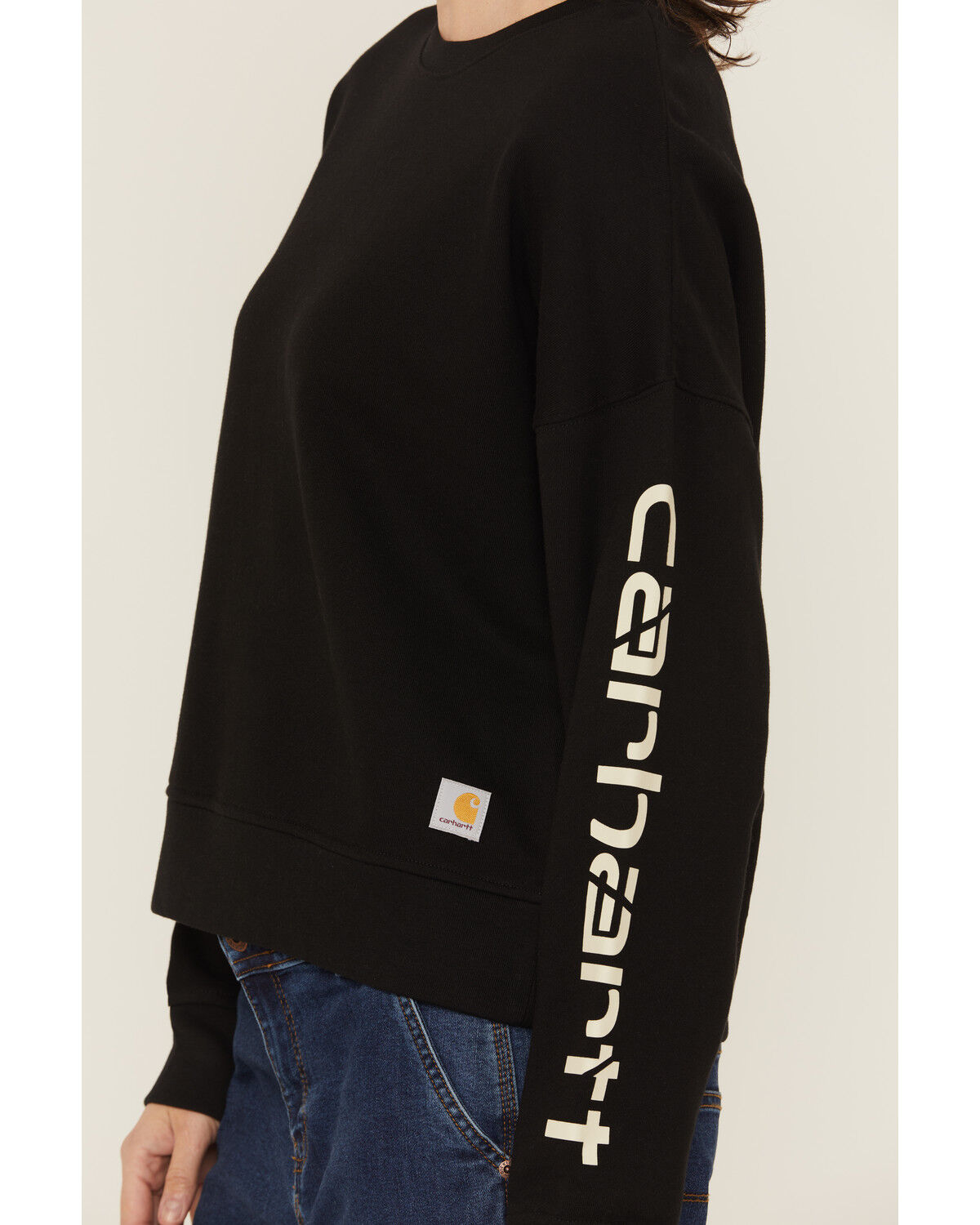 Carhartt Women's TENCEL® Fiber Series Loose Fit Long Sleeve Graphic Sweatshirt