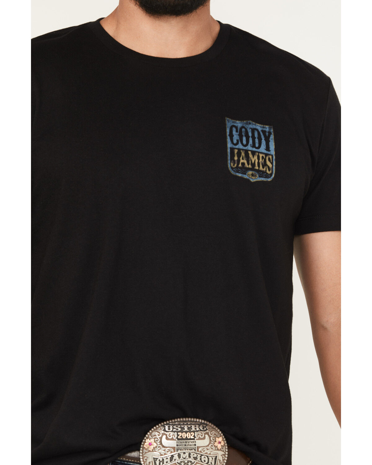 Cody James Men's Vintage Shield Short Sleeve Graphic T-Shirt