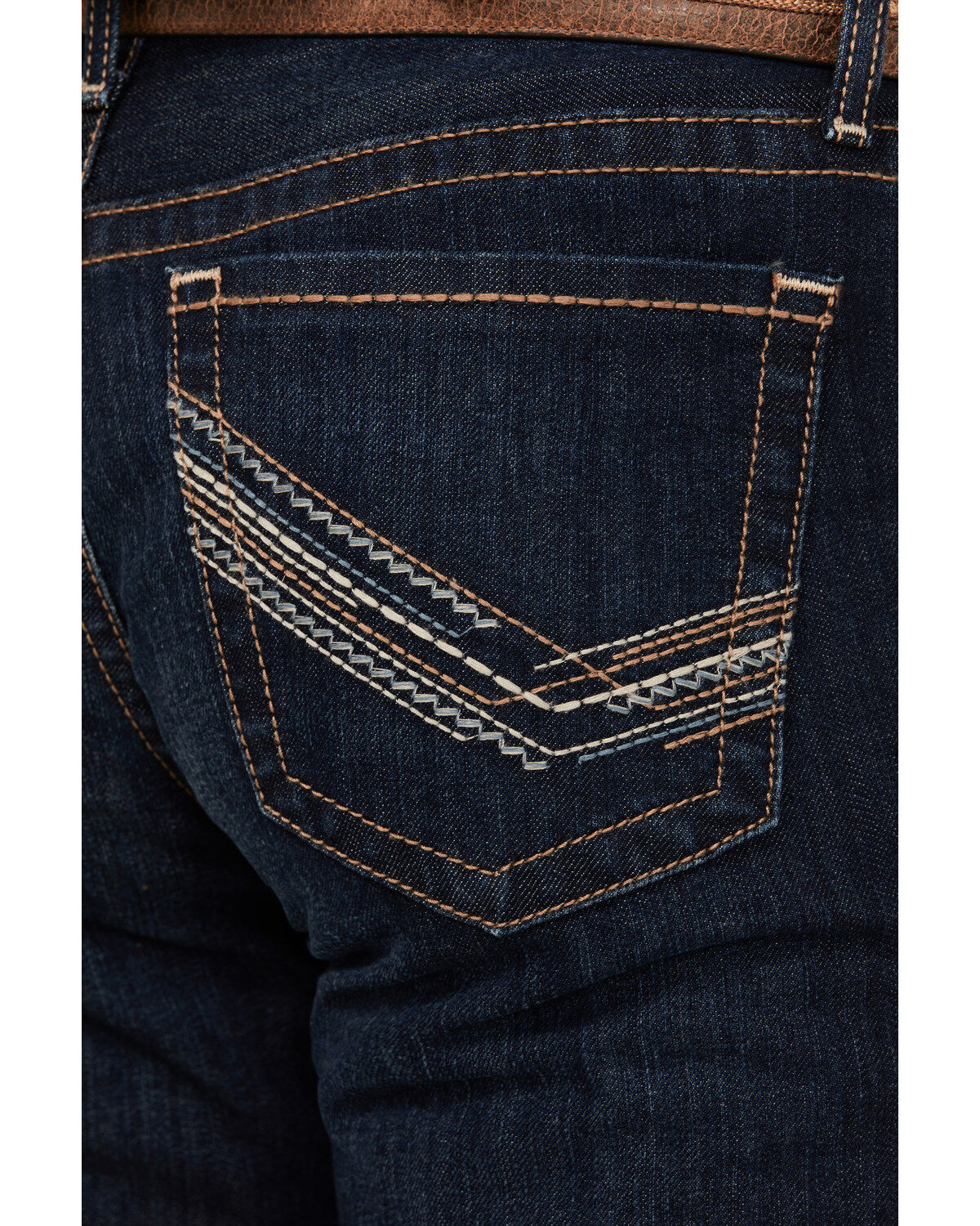 Cinch Men's Ian Dark Rinse Slim Bootcut Performance Stretch Denim Jeans