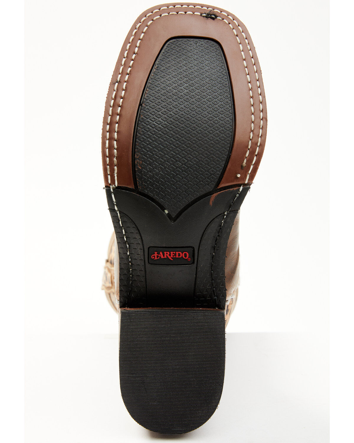 Laredo Women's Leopard Print Western Performance Boots - Broad Square Toe