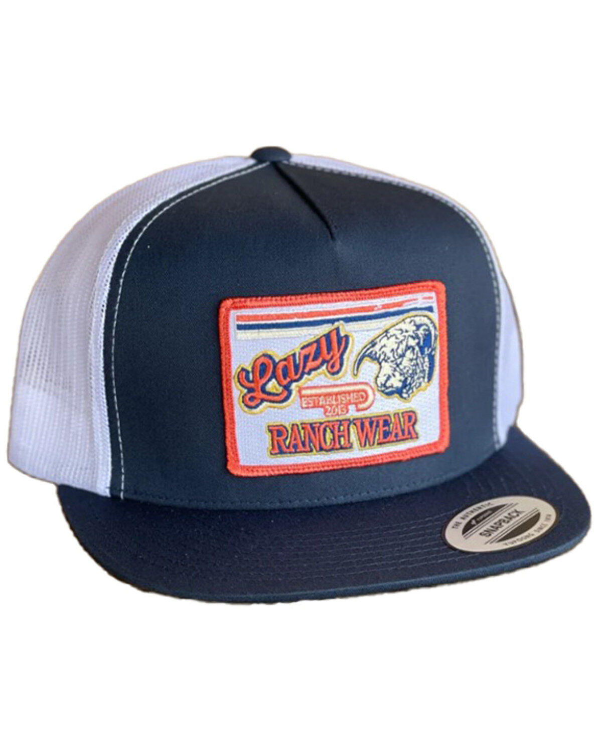 Lazy J Ranch Wear Men's Retro Logo Ball Cap