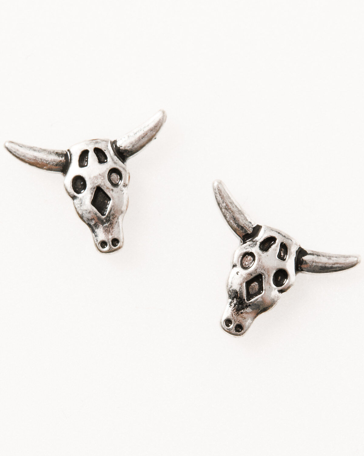 Shyanne Women's 6-piece Silver & Turquoise Longhorn Dreamcatcher Earrings Set