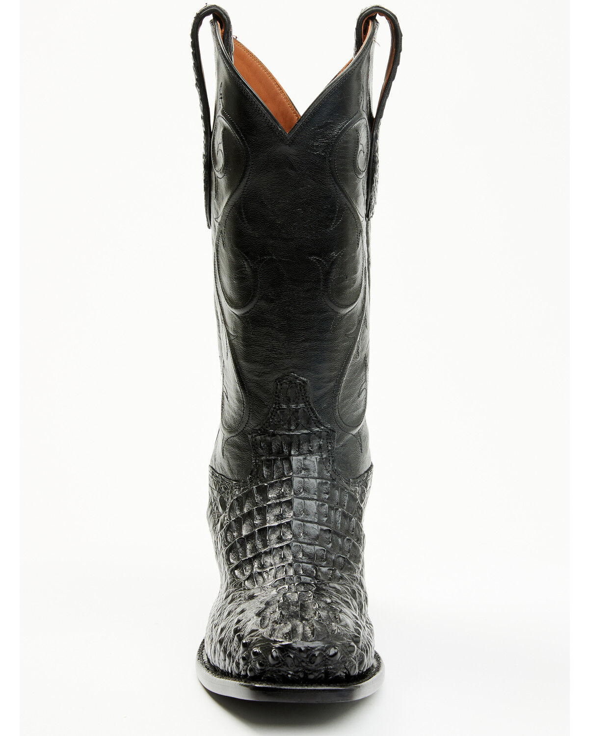 Tony Lama Men's Exotic Hornback Caiman Western Boots - Square Toe