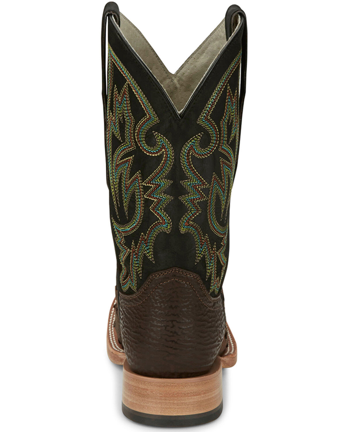 Justin Men's King Kango Exotic Full Quill Ostrich Western Boots - Broad Square Toe