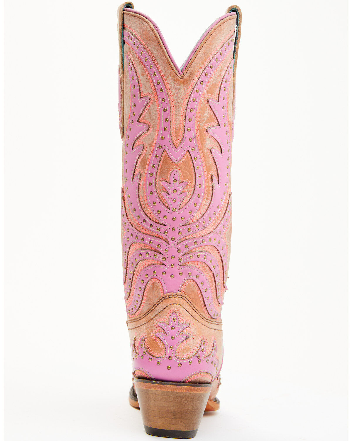 Corral Women's Studded Neon Blacklight Western Boots - Snip Toe