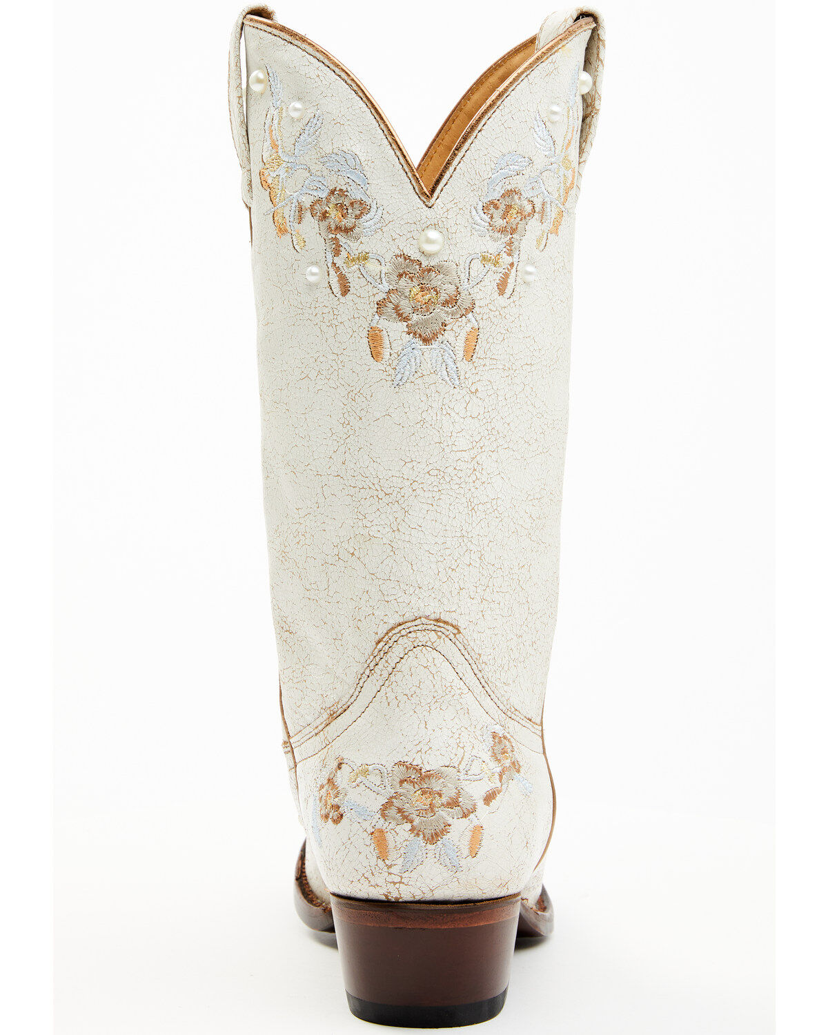 Shyanne Women's Byrdie Crack Embroidered Western Boots - Round Toe