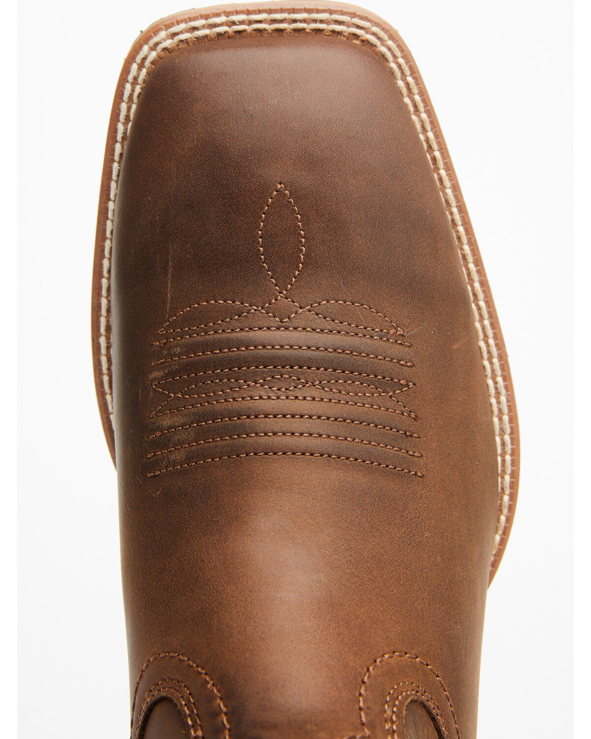 Ariat Men's Distressed Hybrid Rancher Western Performance Boots - Broad Square Toe