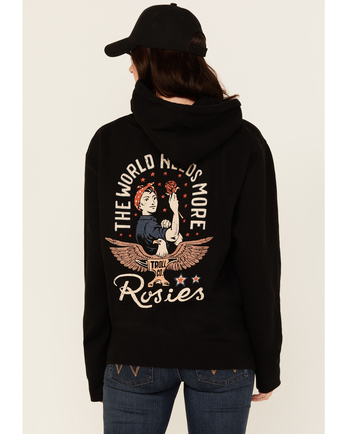 Troll Co Women's Rosie Graphic Hoodie