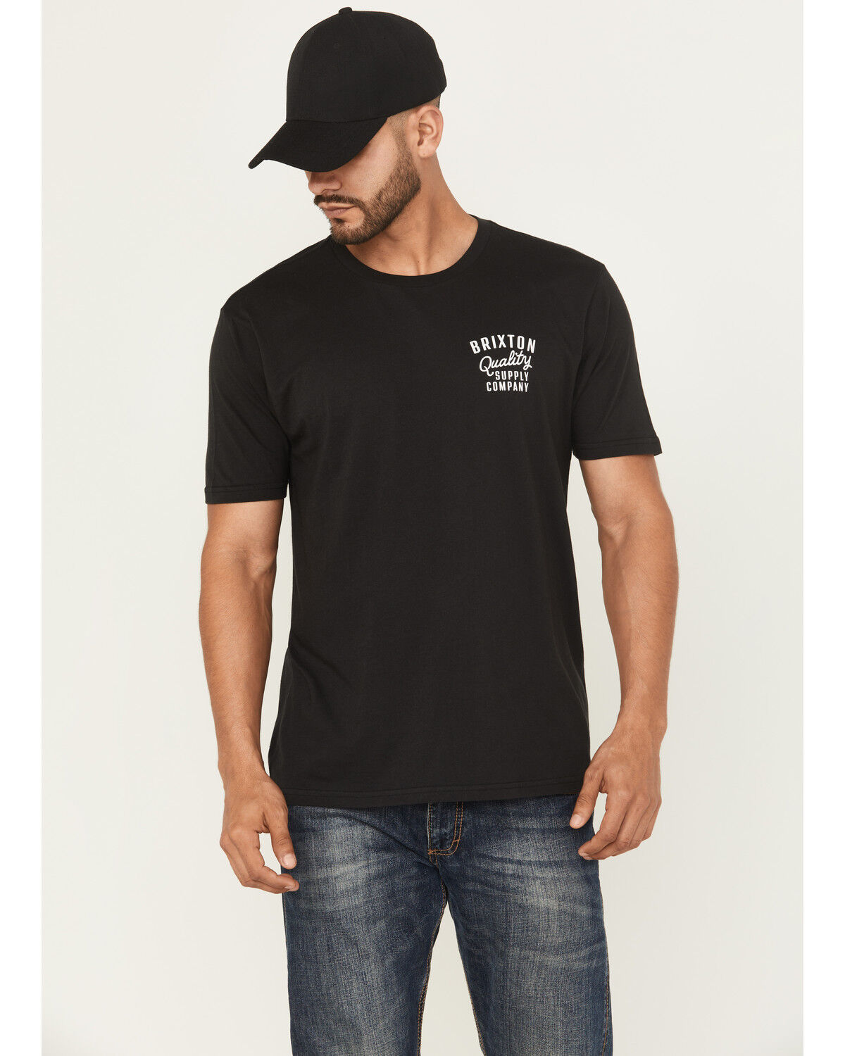 Brixton Men's Hubal Logo Short Sleeve Graphic T-Shirt