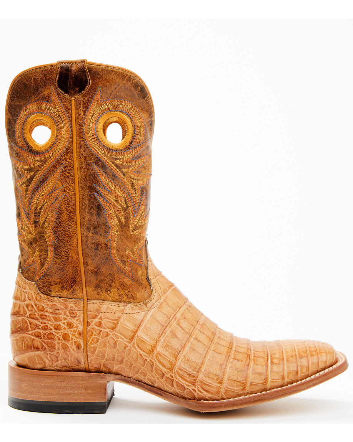 Cody James Men's Exotic Caiman Belly Western Boots - Broad Square Toe