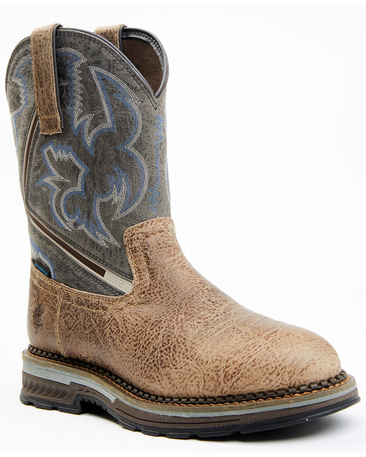 Cody James Men's Disruptor Tyche Eccentric Soft Pull On Work Boots - Soft Toe