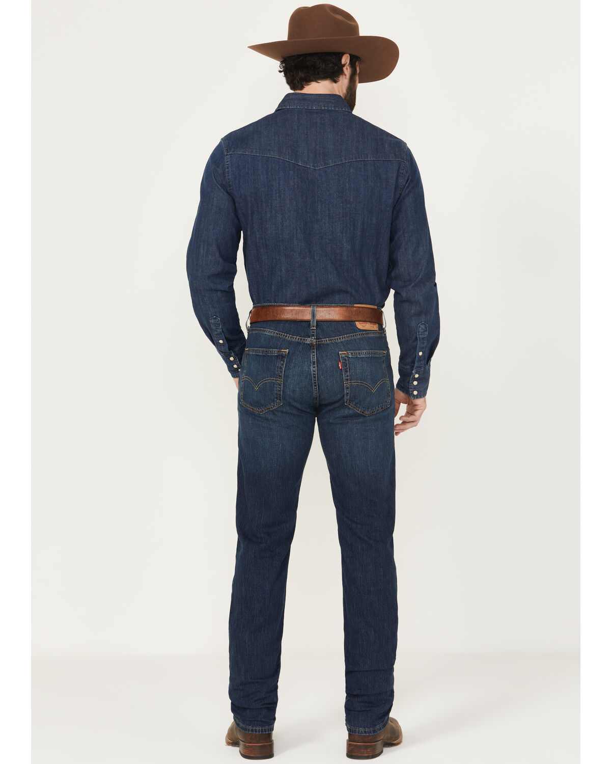 Levi's Men's 514 Nice To Meet You Medium Wash Straight Leg Stretch Denim Jeans