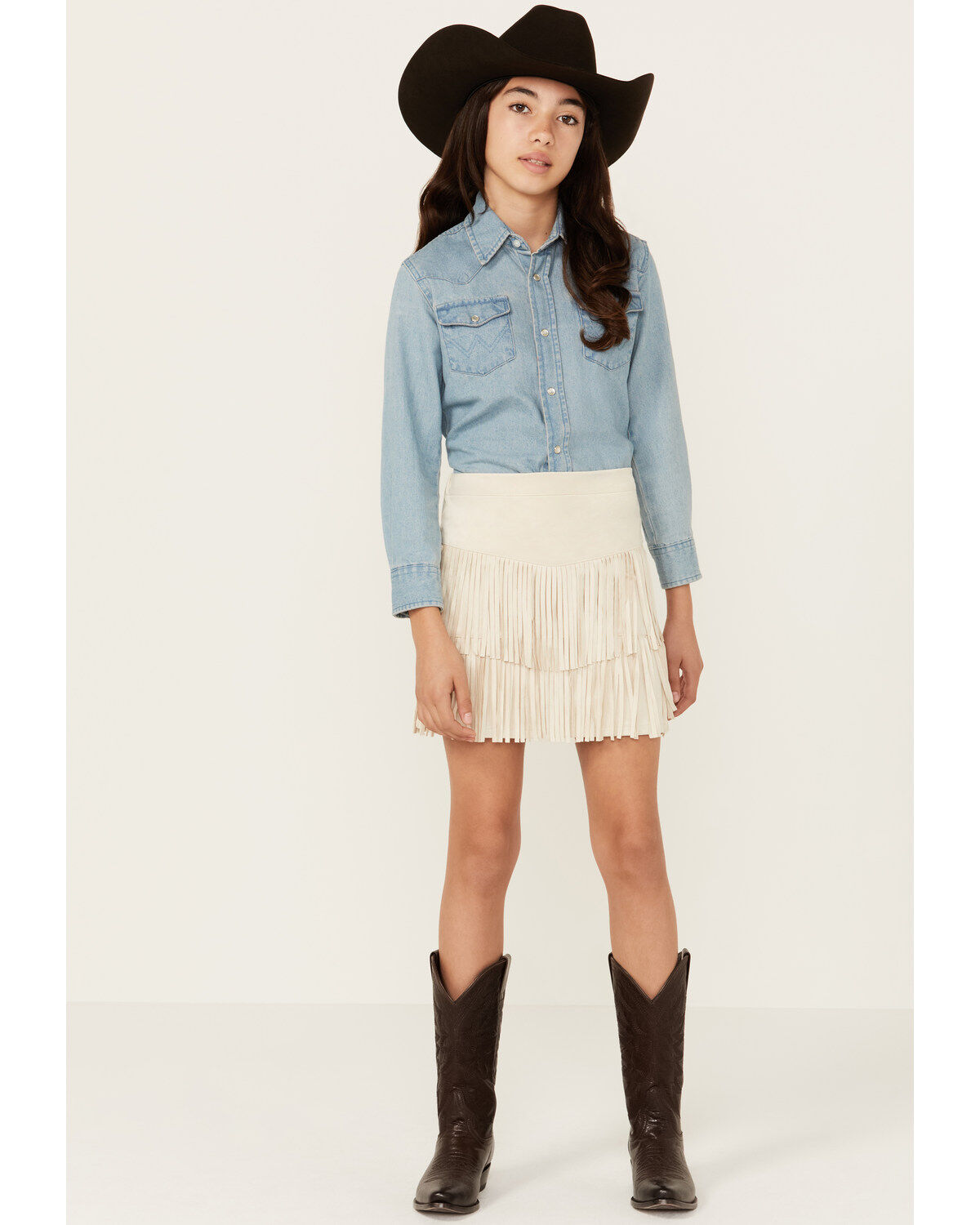 Shyanne Girls' Fringe Skirt