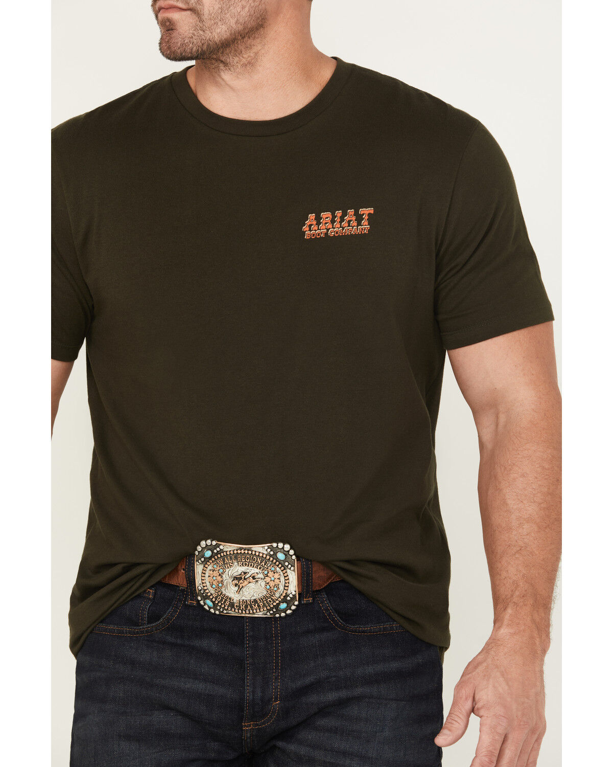 Ariat Men's Armadillo on a Half Shell Short Sleeve Graphic T-Shirt