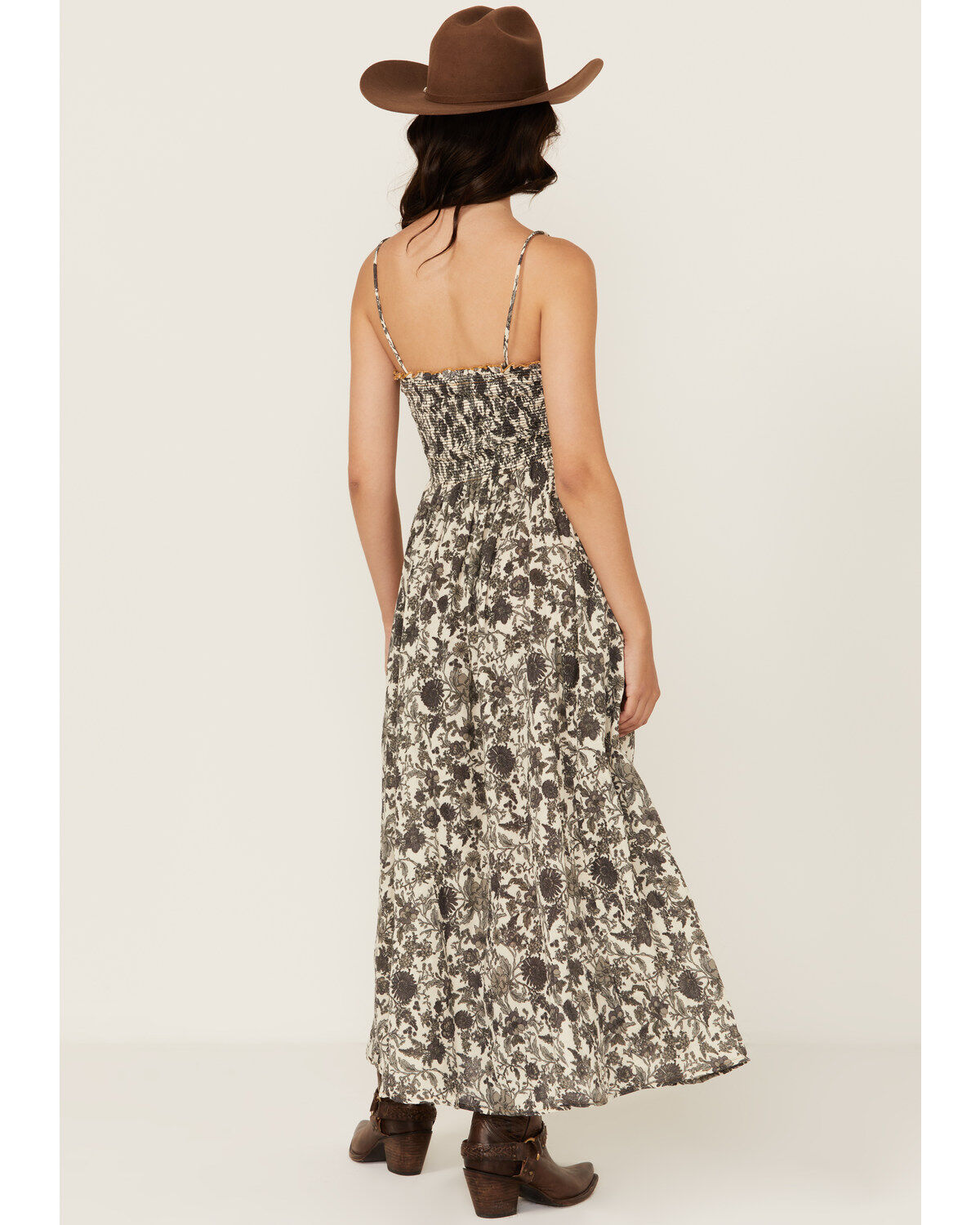 Free People Women's Sweet Nothings Floral Print Midi Dress