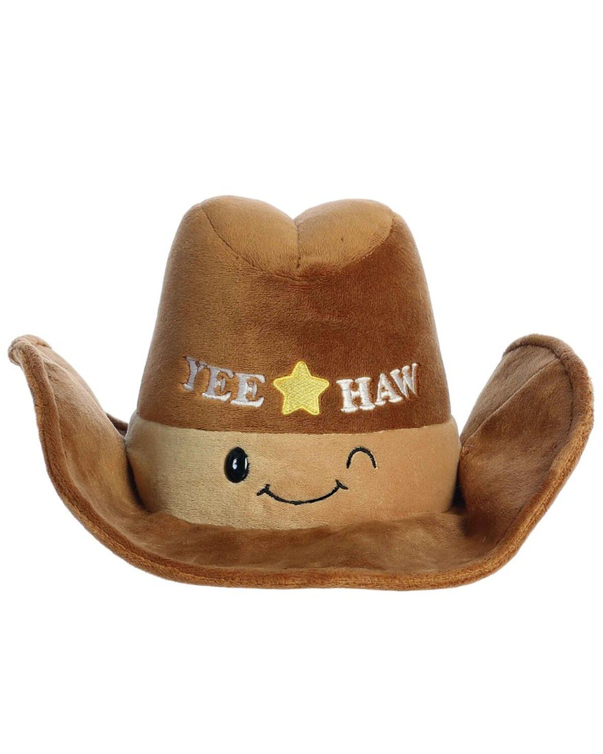 Aurora 11" Yee Haw Cowboy Hat® JUST SAYIN'® Plush Toy