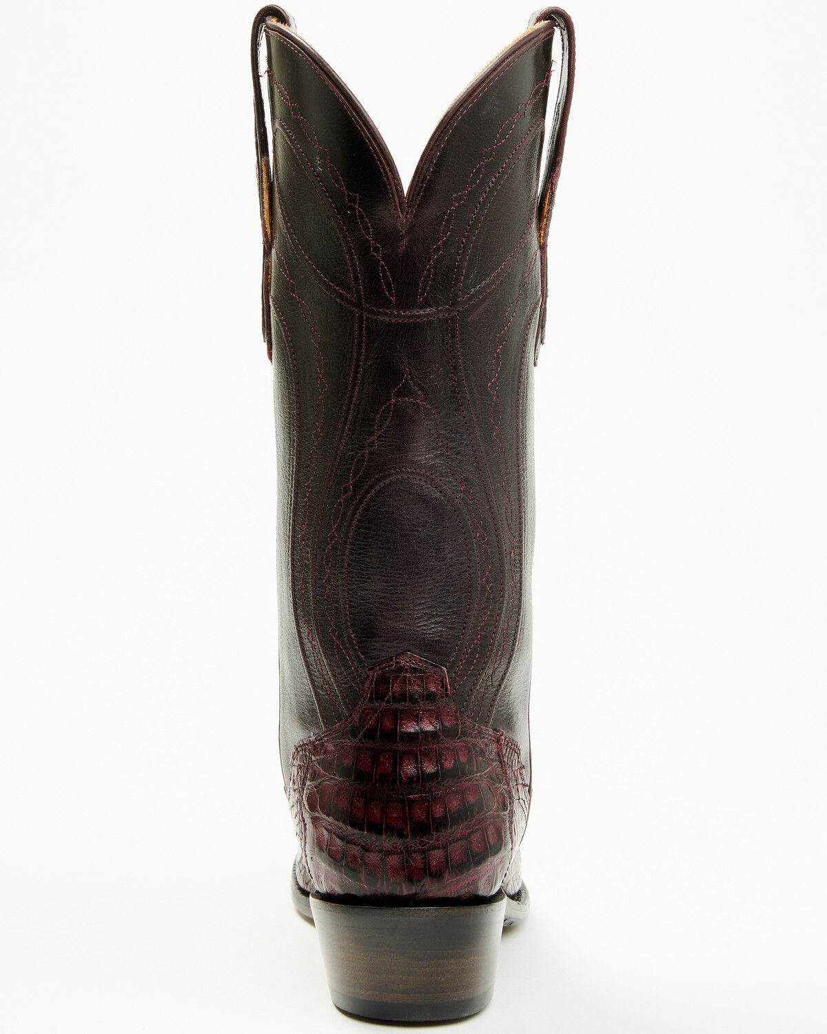 El Dorado Women's Holly Exotic Caiman Tall Western Boots - Snip Toe