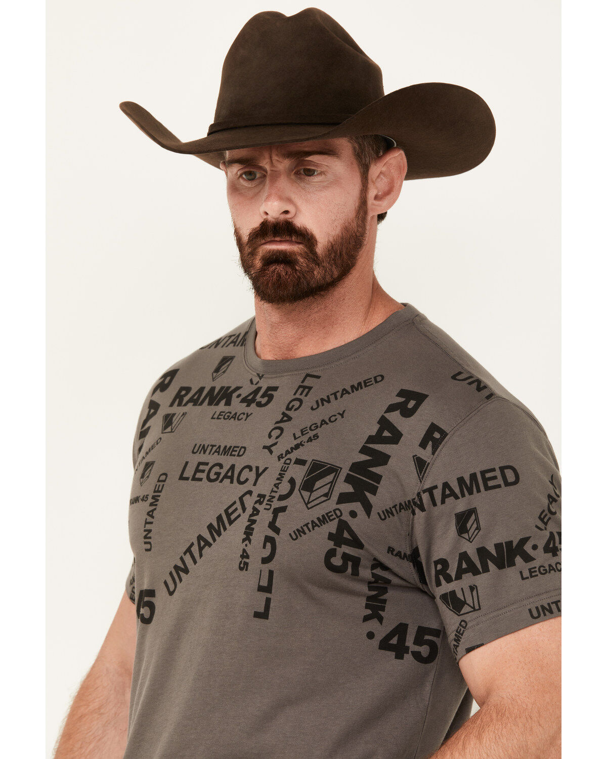 RANK 45® Men's Ranpen Short Sleeve Graphic T-Shirt