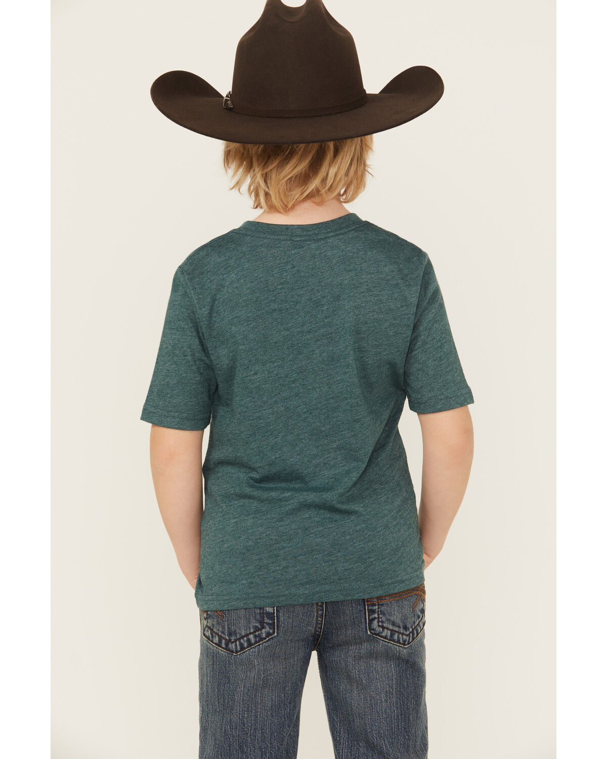 Wrangler Boys' Steerhead Short Sleeve Graphic T-Shirt