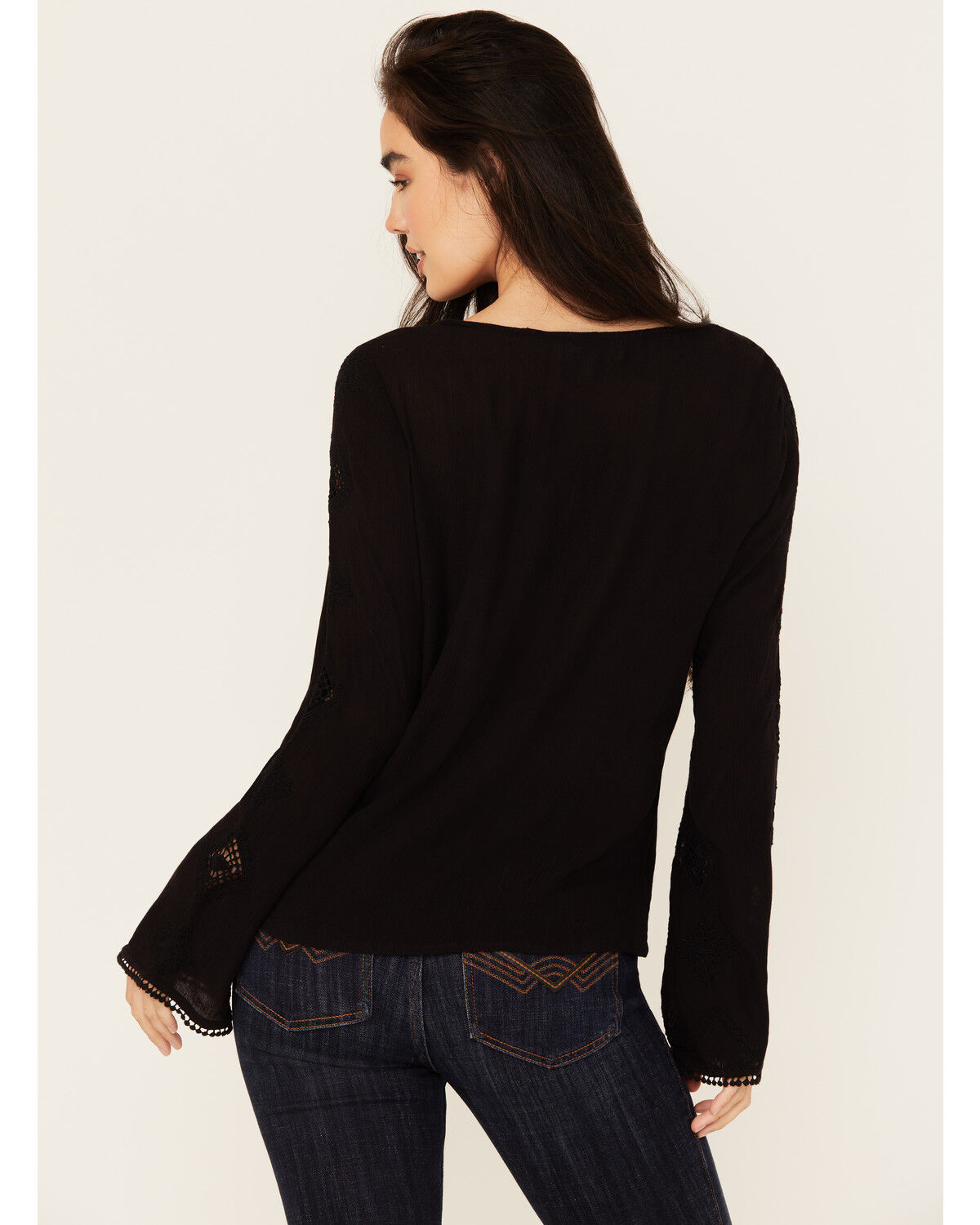 Idyllwind Women's Sharondale Embroidered Long Sleeve Button-Down Shirt