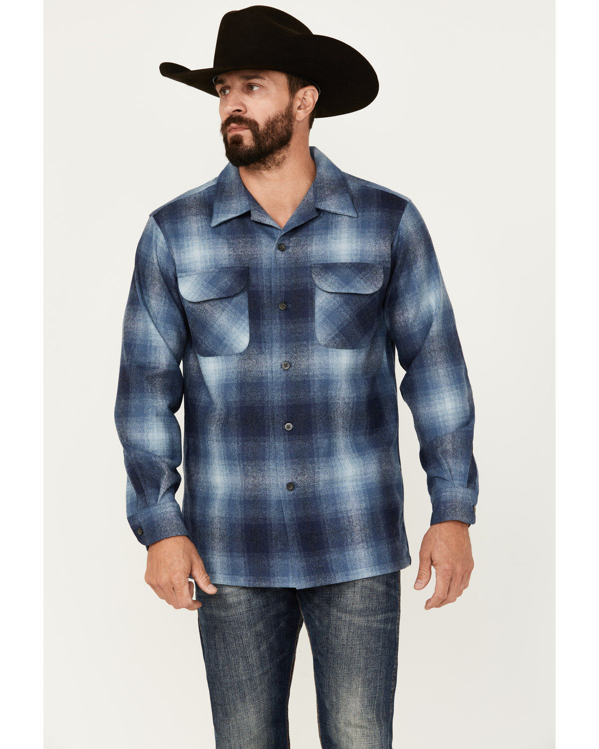 Pendleton Men's Plaid Print Board Shirt
