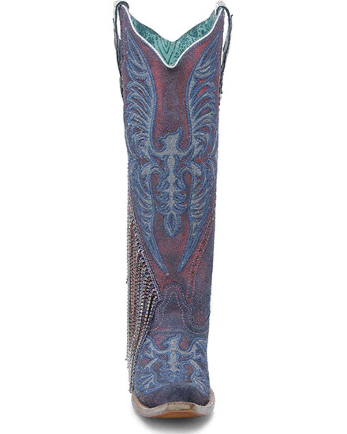 Corral Women's Chameleon Effect Tall Western Boots - Snip Toe