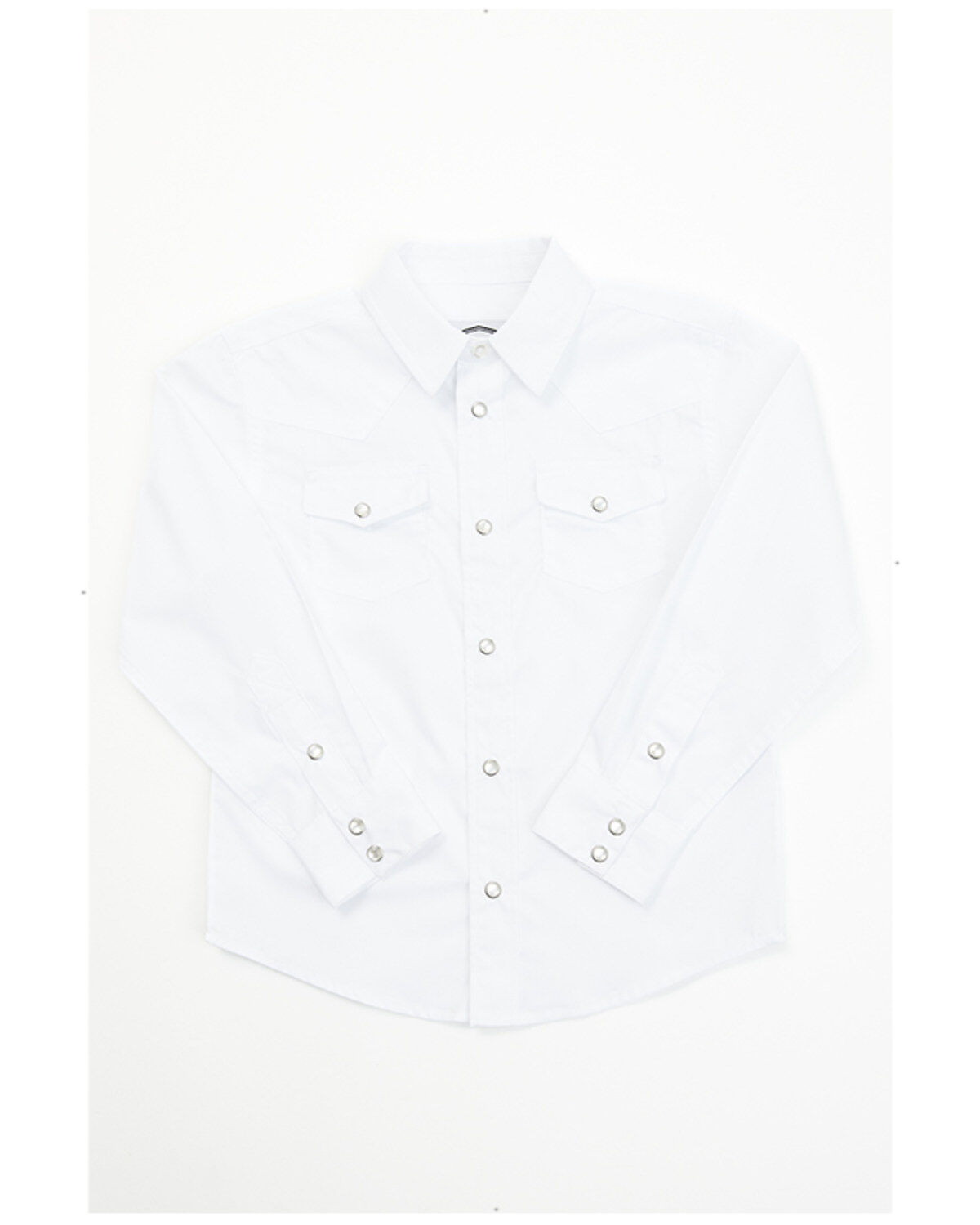 Gibson Trading Co Toddler Boys' Solid Long Sleeve Pearl Snap Western Shirt
