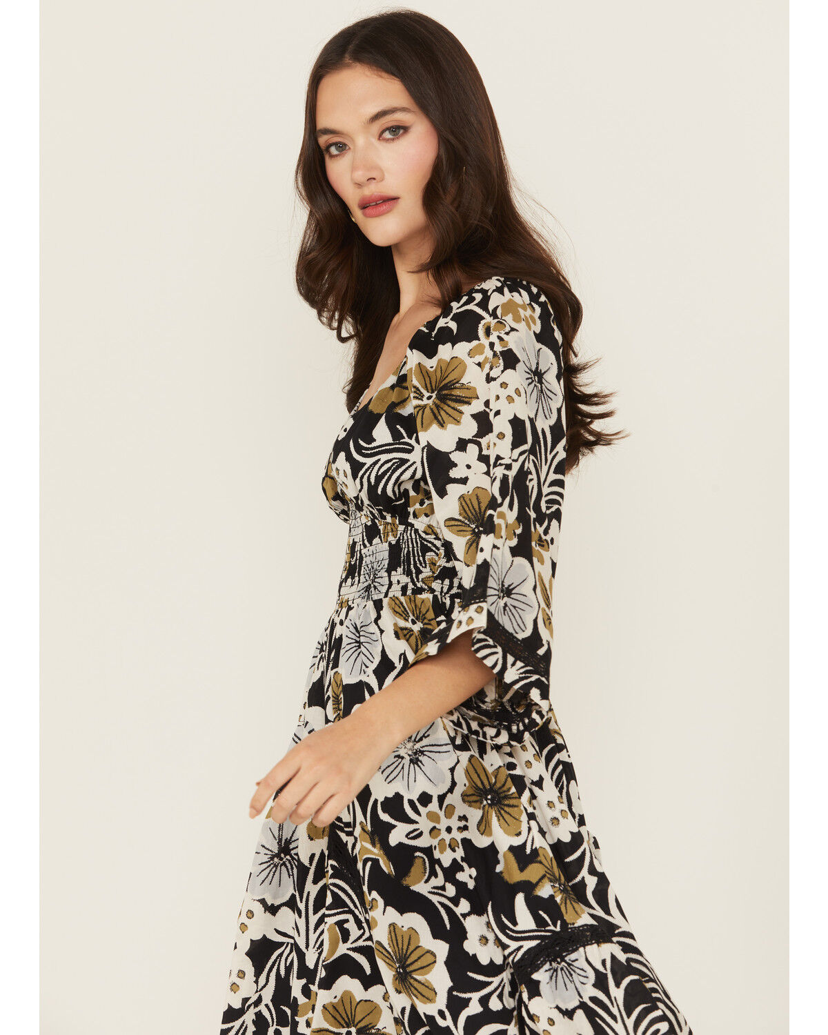 Free People Women's Dixie Floral Print Maxi Dress