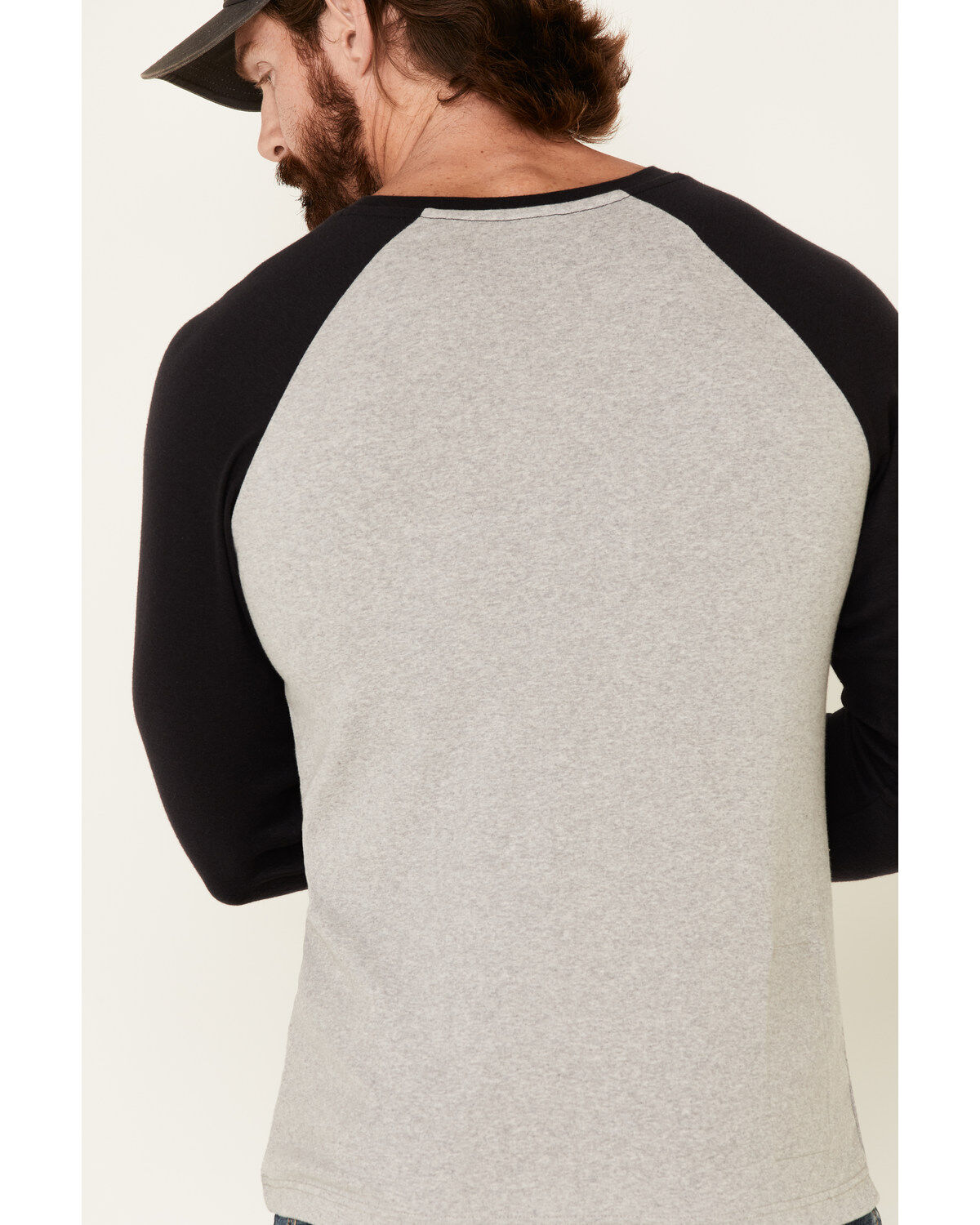 Rock & Roll Denim Men's FR Long Sleeve Work Raglan T-Shirt