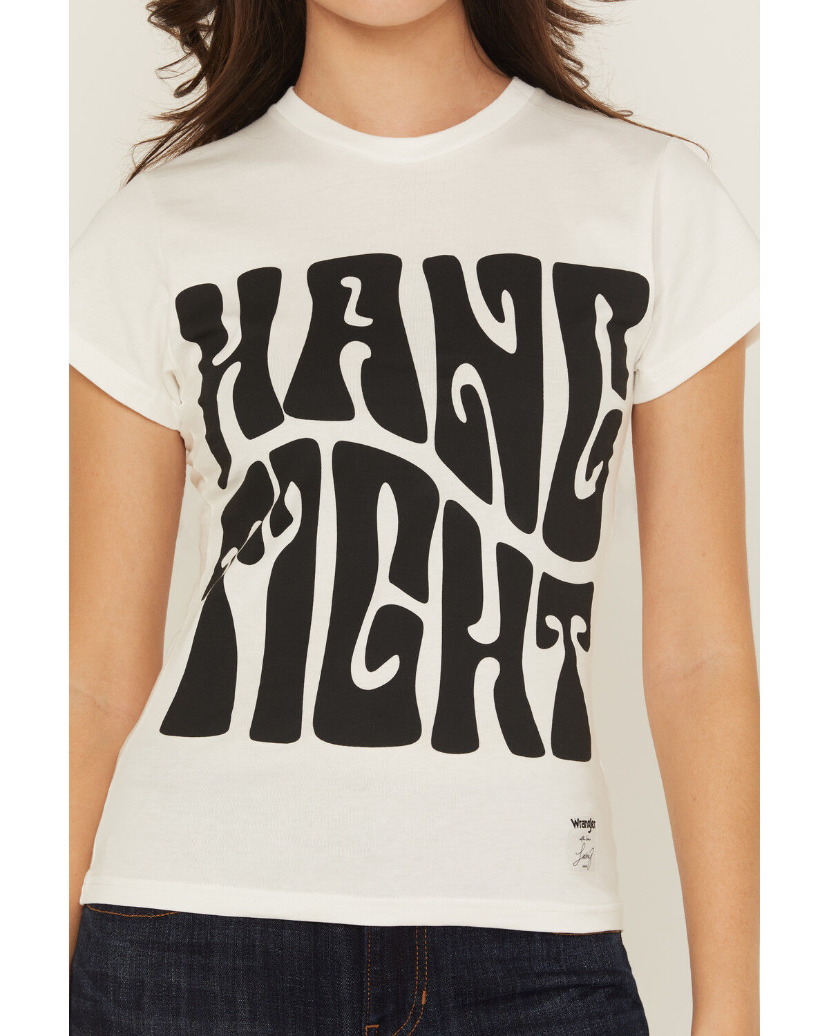 Wrangler x Lainey Wilson Women's Hang Tight Short Sleeve Graphic Tee