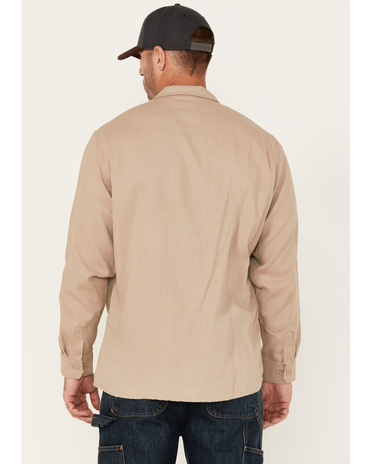 Lapco Men's FR Modern Uniform Long Sleeve Button-Down Work Shirt