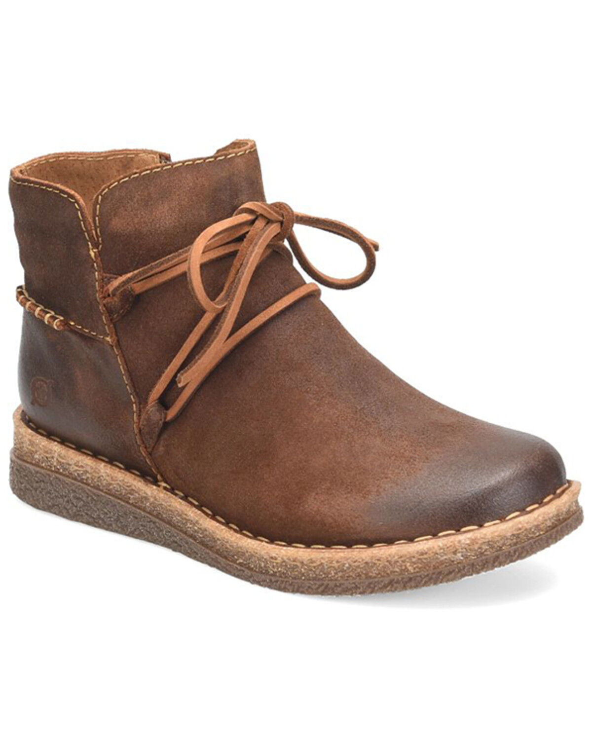 Born Women's Calyn Wedge Booties - Round Toe