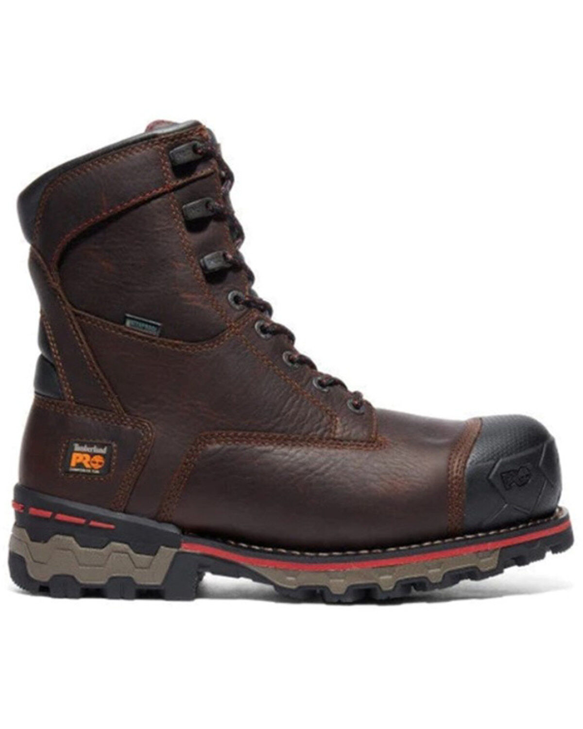 Timberland PRO Men's 8" Boondock Waterproof Work Boots - Composite Toe