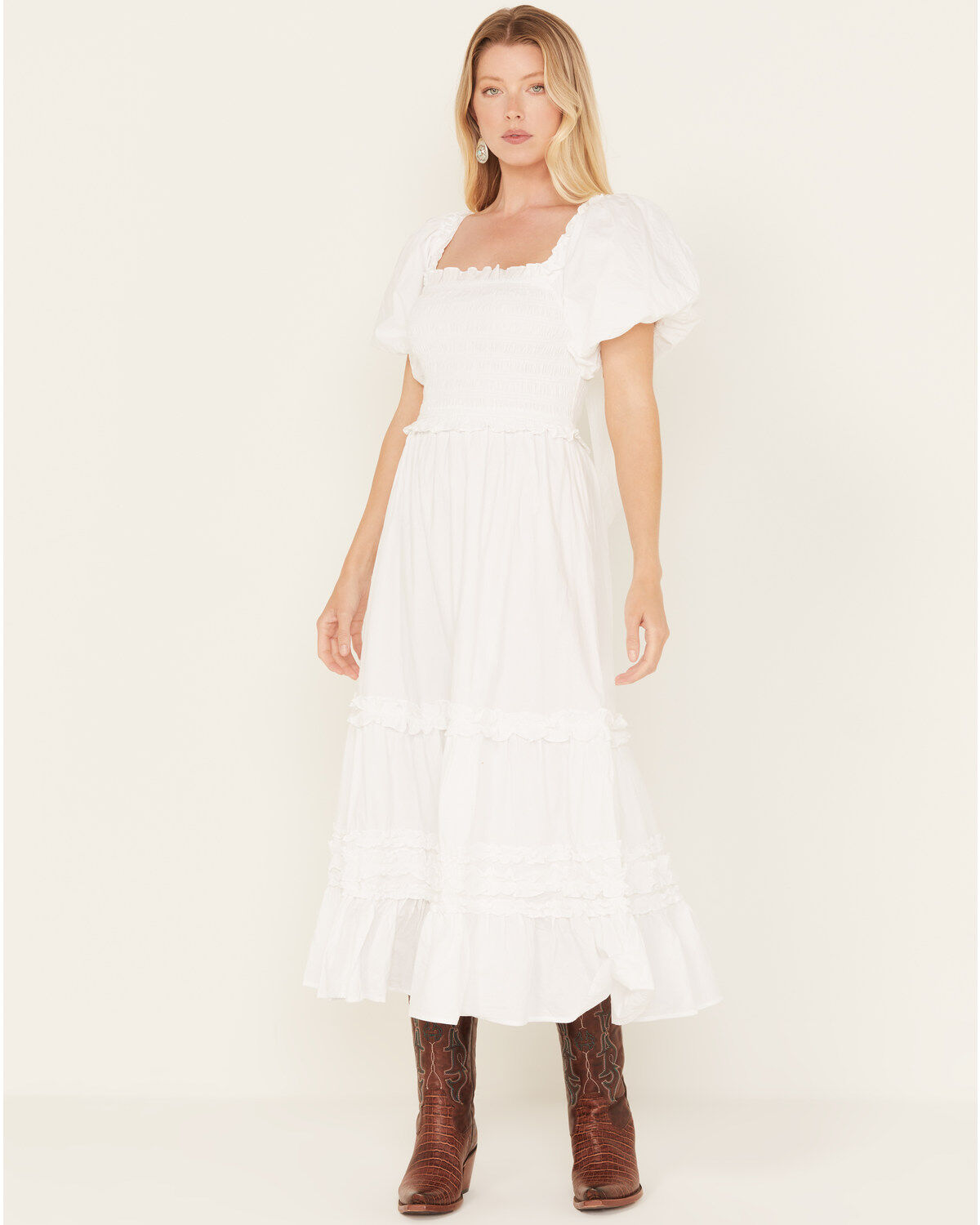 Cleobella Women's Cherith Tier Midi Dress