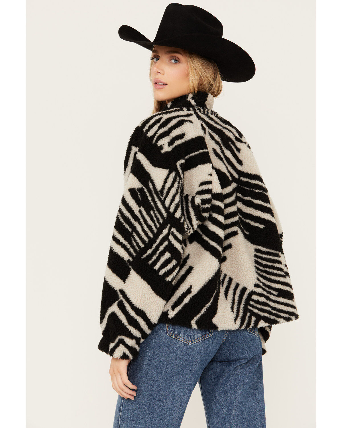 Revel Women's Abstract Fleece Jacket