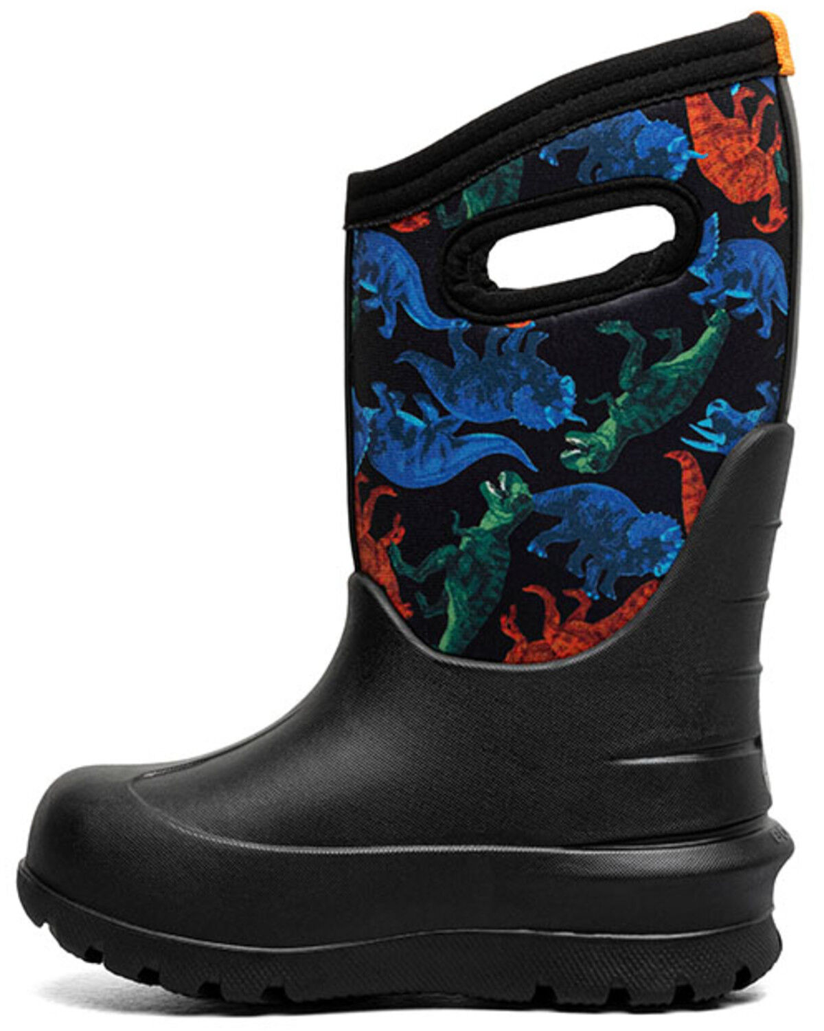 Bogs Boys' Neo-Classic Real Dino Rubber Boots - Round Toe