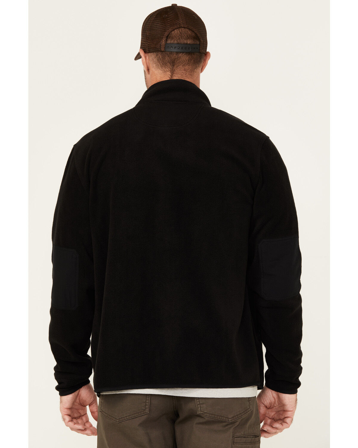 Lucky Brand Workwear Men's Solid Polar Fleece Jacket