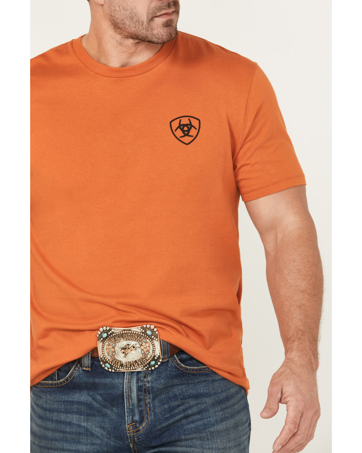 Ariat Men's Barb Shield Short Sleeve Graphic T-Shirt