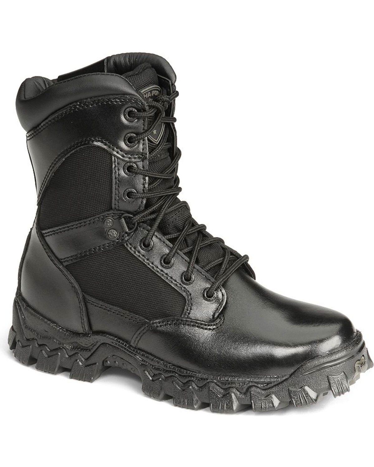 Rocky Men's Alpha Force Zipper Duty Boots