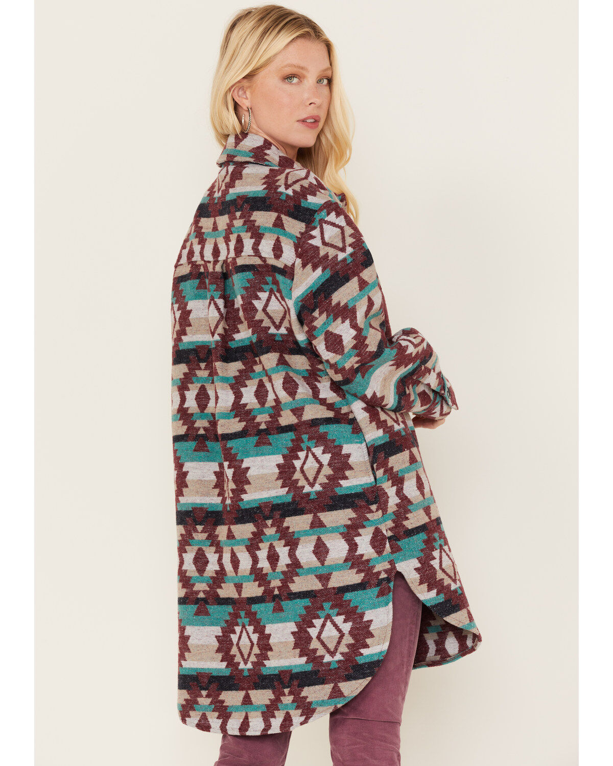 Cripple Creek Women's Southwestern Print Shacket