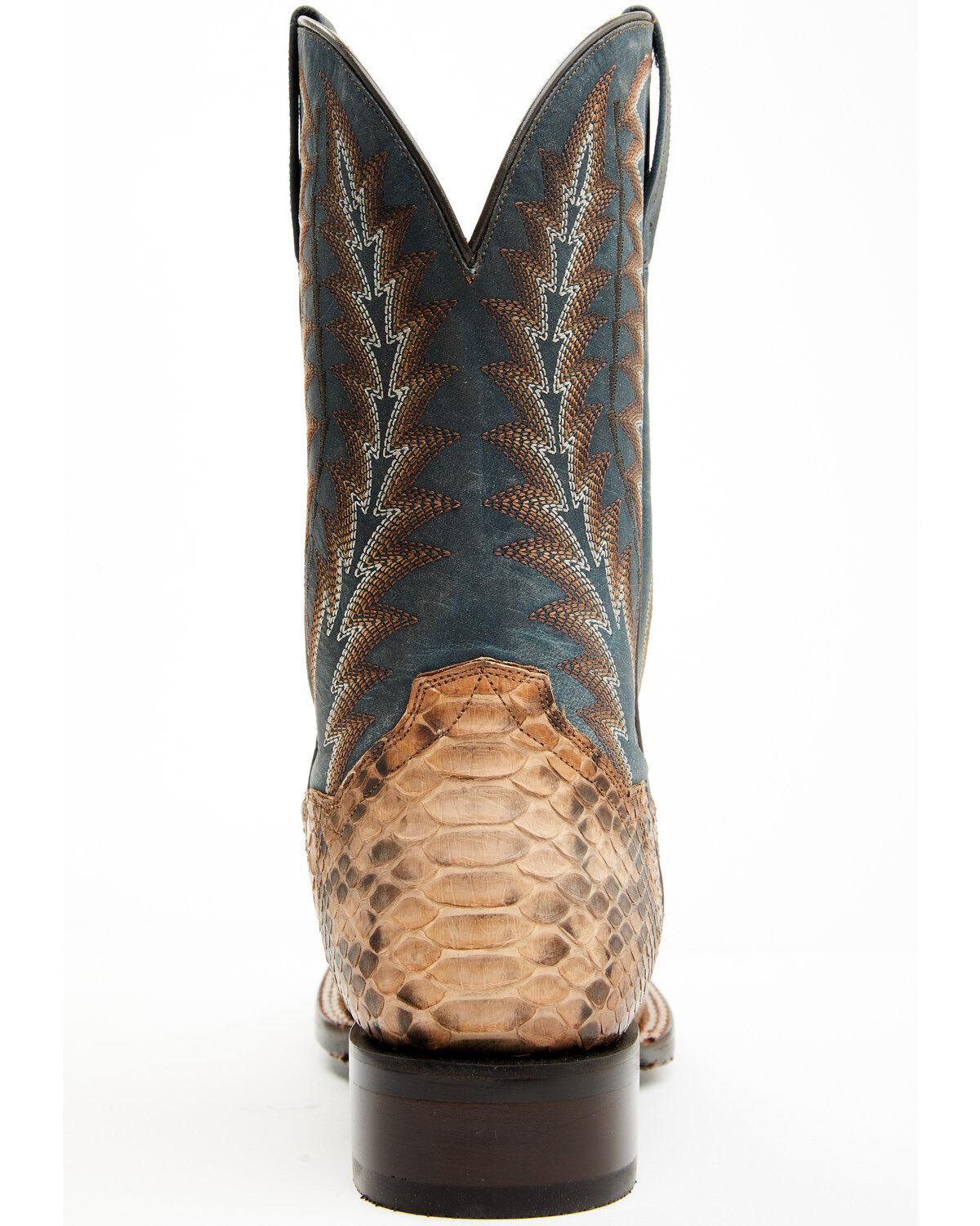 Dan Post Men's Templeton Exotic Snake Western Boots - Broad Square Toe