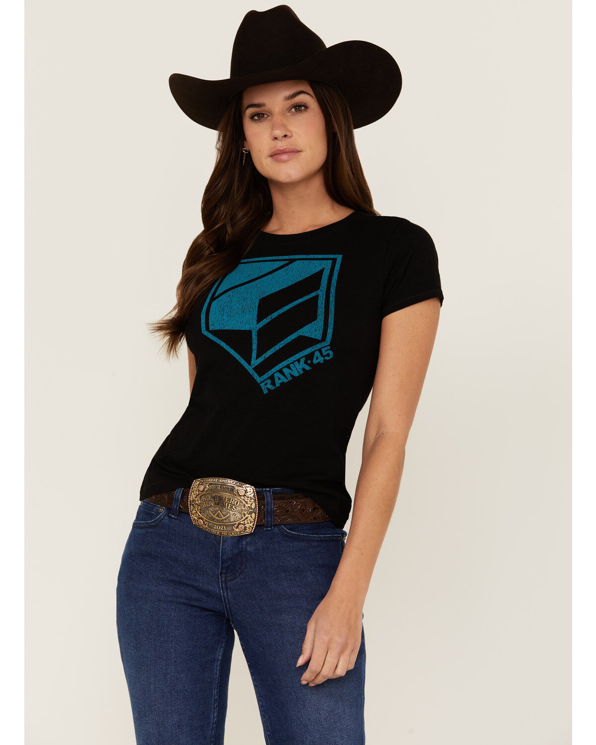 RANK 45® Women's Logo Graphic Tee